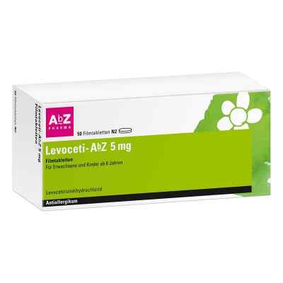 Levoceti-abz 5 mg Filmtabletten 50 stk von AbZ Pharma GmbH PZN 15318825