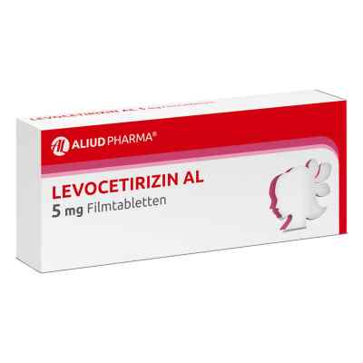 Levocetirizin Al 5 mg Filmtabletten 100 stk von ALIUD Pharma GmbH PZN 15817267