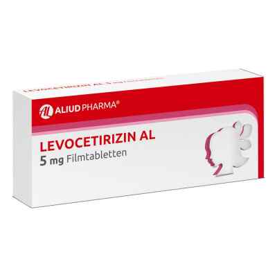 Levocetirizin Al 5 mg Filmtabletten 20 stk von ALIUD Pharma GmbH PZN 15817244