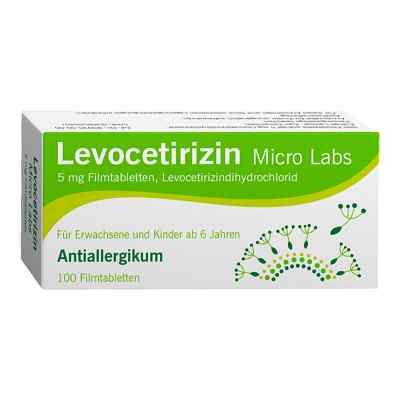 Levocetirizin Micro Labs 5 mg Filmtabletten 100 stk von Micro Labs GmbH PZN 16821029