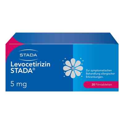 Levocetirizin STADA 5 mg Filmtabletten bei Allergien 20 stk von STADA GmbH PZN 15745622