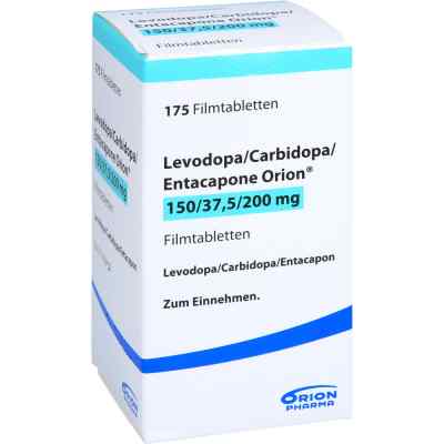 Levodopa/Carbidopa/Entacapone 150mg/37,5mg/200mg 175 stk von ORION Pharma GmbH PZN 10018320
