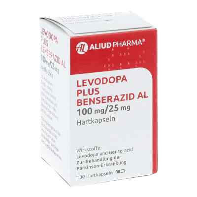 Levodopa plus Benserazid Al 100 mg/25 mg hartkapsel 100 stk von ALIUD Pharma GmbH PZN 12565776