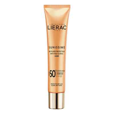 LIERAC SUNISSIME BB Schutzfluid Gesicht LSF50+, Doré 40 ml von Laboratoire Native Deutschland GmbH PZN 15399516