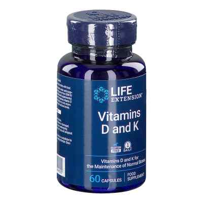 Life Extension Vitamins D und K Kapseln