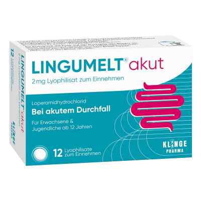 Lingumelt Akut 2 Mg Lyophilisat Zum Einnehmen 12 stk von Klinge Pharma GmbH PZN 17526835