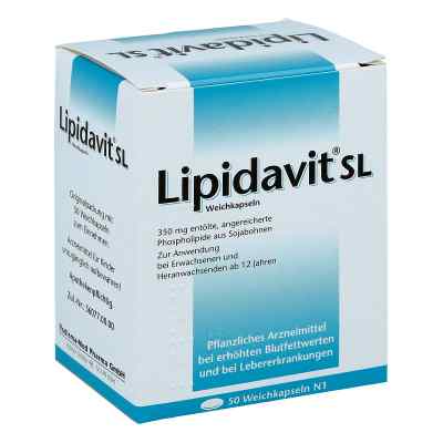 Lipidavit Sl Weichkapseln 50 stk von Rodisma-Med Pharma GmbH PZN 14350956