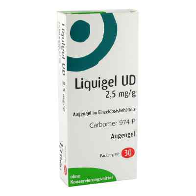 Liquigel Ud 2,5mg/g Augengel i.Einzeldosisbeh. 30X0.5 g von Thea Pharma GmbH PZN 05495348