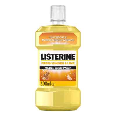 Listerine Fresh Ginger & Lime Mundspülung 600 ml von Kenvue Germany GmbH (OTC) PZN 17395965