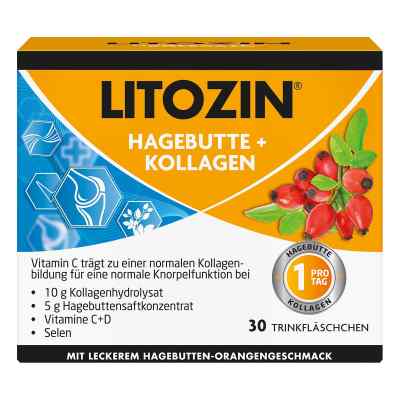 Litozin Hagebutte+Kollagen Trinkfläschchen