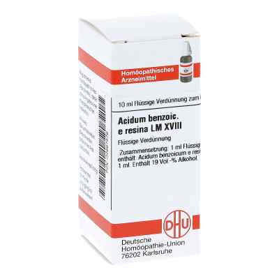 Lm Acidum Benzoicum E Res. Xviii 10 ml von DHU-Arzneimittel GmbH & Co. KG PZN 02667576
