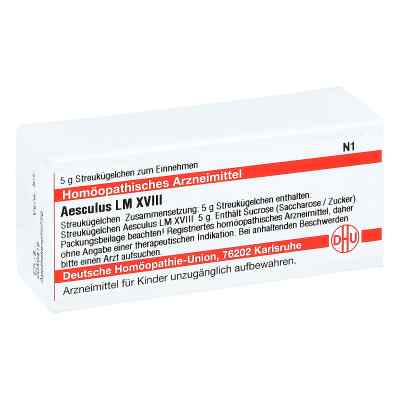 Lm Aesculus Xviii Globuli 5 g von DHU-Arzneimittel GmbH & Co. KG PZN 04500975