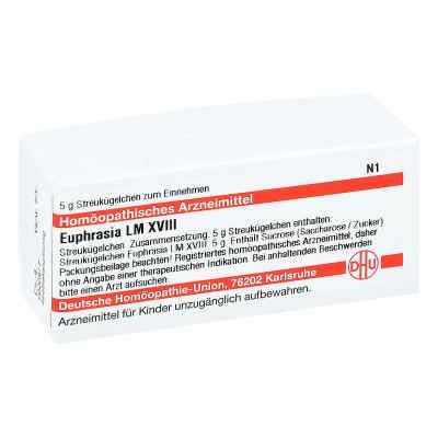 Lm Euphrasia Xviii Globuli 5 g von DHU-Arzneimittel GmbH & Co. KG PZN 04504708