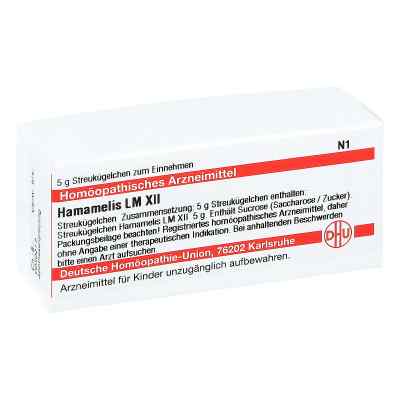 Lm Hamamelis Xii Globuli 5 g von DHU-Arzneimittel GmbH & Co. KG PZN 04505085