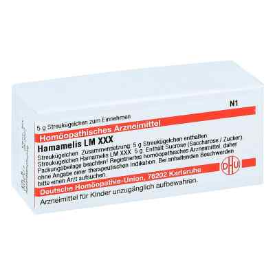 Lm Hamamelis Xxx Globuli 5 g von DHU-Arzneimittel GmbH & Co. KG PZN 04505122