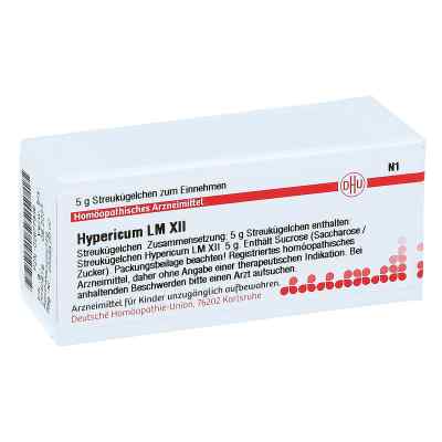 Lm Hypericum Xii Globuli 5 g von DHU-Arzneimittel GmbH & Co. KG PZN 02677936