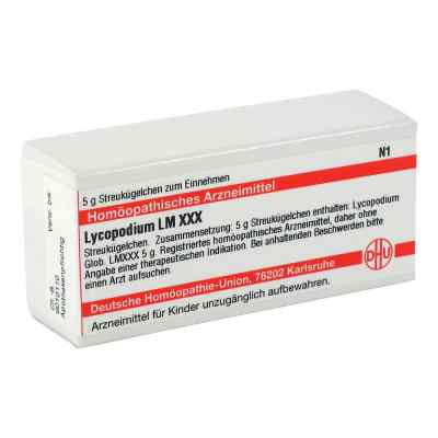 Lm Lycopodium Xxx Globuli 5 g von DHU-Arzneimittel GmbH & Co. KG PZN 02678255