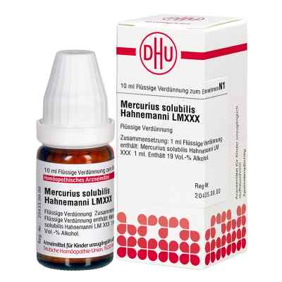 Lm Mercurius Solub. Hahnemann Xxx Dilution 10 ml von DHU-Arzneimittel GmbH & Co. KG PZN 02675311