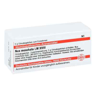 Lm Nux Moschata Xviii Globuli 5 g von DHU-Arzneimittel GmbH & Co. KG PZN 02659849