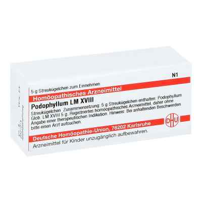 Lm Podophyllum Xviii Globuli 5 g von DHU-Arzneimittel GmbH & Co. KG PZN 04508178