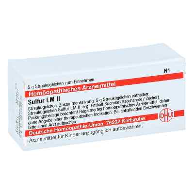 Lm Sulfur Ii Globuli 5 g von DHU-Arzneimittel GmbH & Co. KG PZN 04224802