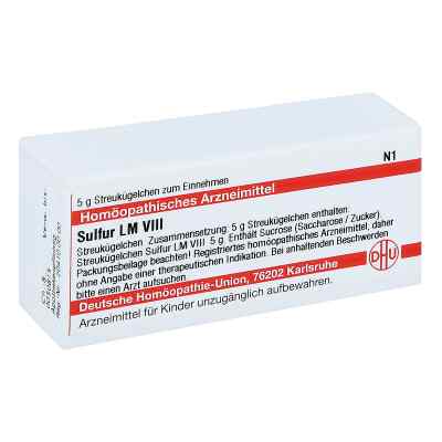 Lm Sulfur Viii Globuli 5 g von DHU-Arzneimittel GmbH & Co. KG PZN 07172827