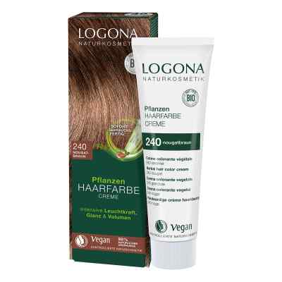Logona Pflanzen-Haarfarbe Creme 240 nougatbraun