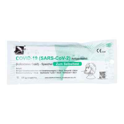 Lollitest Deepblue COVID-19 Antigentestkit Schnelltest Speichel 1 stk von PZN 08101735