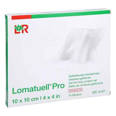 Lomatuell Pro 10x10 Cm Steril 10 stk von Crosp Medical GmbH PZN 17414160