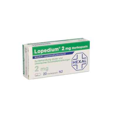 Lopedium 2mg 20 stk von Hexal AG PZN 04933326