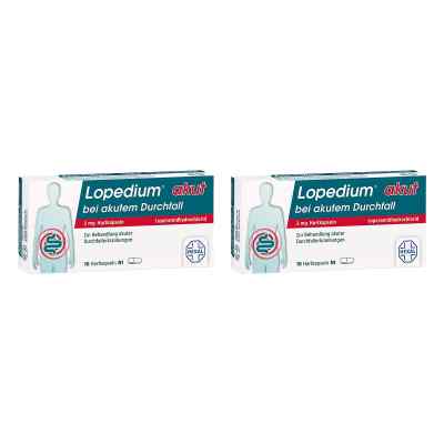 Lopedium® akut bei akutem Durchfall 2 mg Hartkapseln 