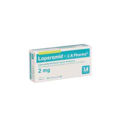 Loperamid-1A Pharma 20 stk von 1 A Pharma GmbH PZN 08612984