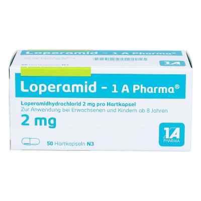 Loperamid-1A Pharma 50 stk von 1 A Pharma GmbH PZN 04114350
