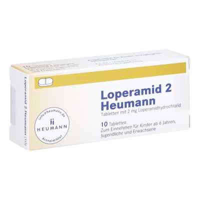 Loperamid 2 Heumann 10 stk von HEUMANN PHARMA GmbH & Co. Generi PZN 04916569