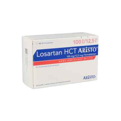 Losartan HCT Aristo 100mg/12,5mg 98 stk von Aristo Pharma GmbH PZN 07510738