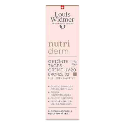 Louis Widmer nutriderm Getönte Tagescreme UV 20 - Bronze 02 o.p