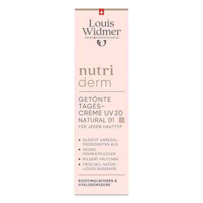Louis Widmer nutriderm Getönte Tagescreme UV 20 - Natural 01 