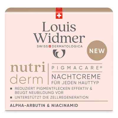 Louis Widmer nutriderm Pigmacare Nachtcreme