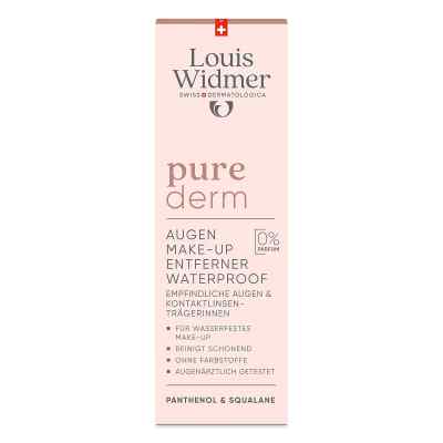 Louis Widmer purederm Augen-Make-up-Entferner wasserfest o.p