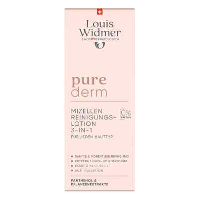 Louis Widmer purederm Mizellen-Reinigungslotion o.p
