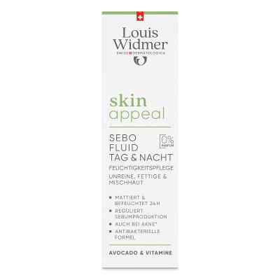 Louis Widmer skinappeal Sebo Fluid Tag & Nacht unparfümiert