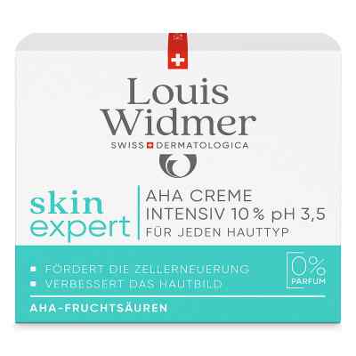 Louis Widmer skinexpert AHA Creme Intensiv 10% unparfümiert