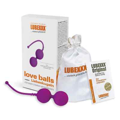 Lubexxx love balls Liebeskugeln für Beckenbodentraining lila