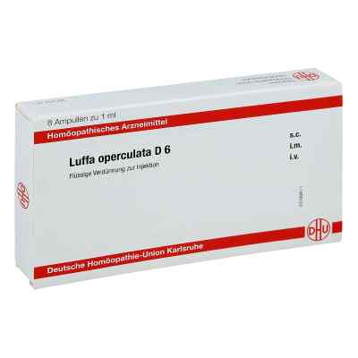 Luffa Operculata D6 Ampullen 8X1 ml von DHU-Arzneimittel GmbH & Co. KG PZN 11707033