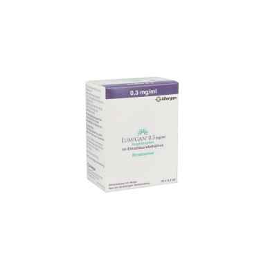 LUMIGAN 0,3mg/ml Augentropfen 30X0.4 ml von AbbVie Deutschland GmbH & Co. KG PZN 02667205