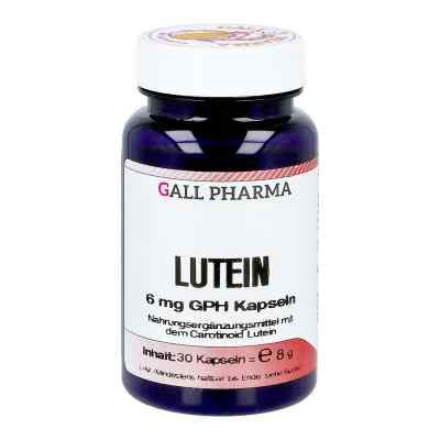 Lutein 6 mg Kapseln 30 stk von GALL-PHARMA GmbH PZN 02454917