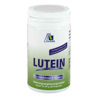 Lutein Kapseln 6 mg + Heidelbeer 60 stk von Avitale GmbH PZN 04347663