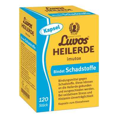 Luvos® Heilerde imutox Bindet Schadstoffe Kapseln