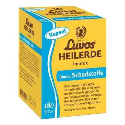 Luvos® Heilerde imutox Bindet Schadstoffe Kapseln