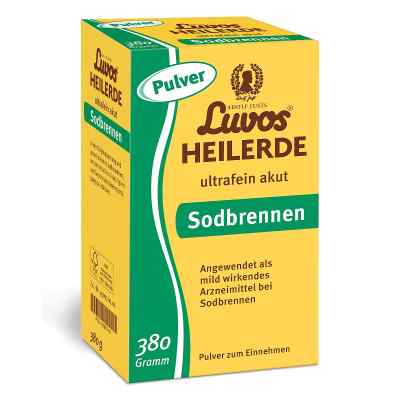 Luvos Heilerde Ultrafein Akut Sodbrennen Pulver 380 g von Heilerde-Gesellschaft Luvos Just GmbH & Co. KG PZN 18380718